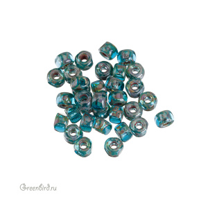 Matubo 3 Cut, 2/0, AQUA - DARK TRAVERTINE, 10 гр (#60020-86805)