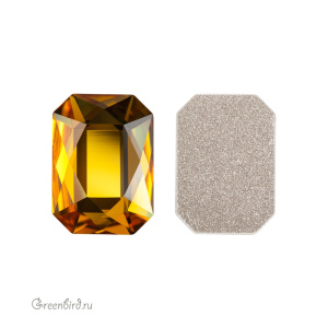 Swarovski 2602 Клеевые стразы Октагон 14х10 мм, подсолнух (#292), 1 шт.