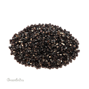 Бисер MIYUKI Delica Hex Cut шестиугольный 15/0 (#7), 4,5 г