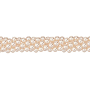 Жемчуг Crystalbird, круглый, 6 мм, Light Almond, нить (#31)