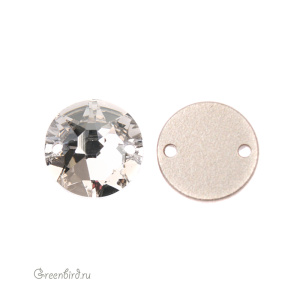Swarovski пришивные 3288 Шатон 10 мм, серебристый оттенок (#001SSHA), 1 шт.