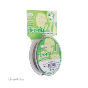 Тросик flex-rite 21 – 0,45 мм, прозрачный #FL21X(018CL)30