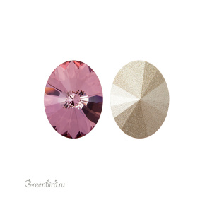 4122 Oval Rivoli 18x13,5mm – Antique Pink (#001ANTP)