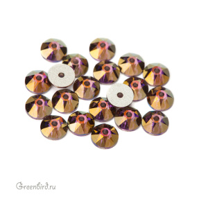 Swarovski 3188 Пайетки 4 мм, сиреневая дымка (#001LISH), уп. 20 шт.