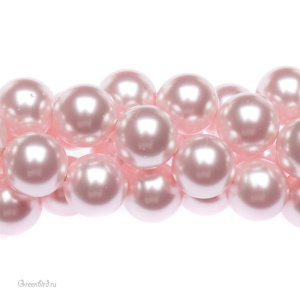 Swarovski 5810 Жемчуг 12 мм, розалин (#294), 1 шт.