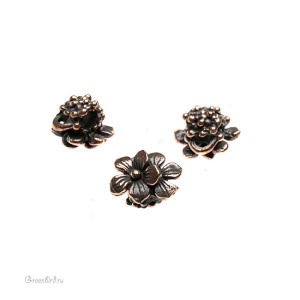 "Дети природы", коннектор-бейл, ант. бронза, 1 шт. (#0520)