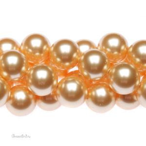 Swarovski 5810 Жемчуг 12 мм, золото (#296), 1 шт.