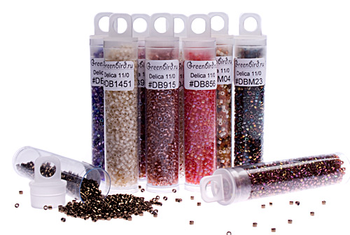 Таблица соответствия оттенков бисера Miyuki. Перевод Делики в круглый 11/0 