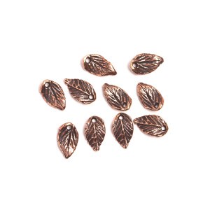 "Шелест листвы", подвеска, ант. бронза, 1 шт. (#3131)