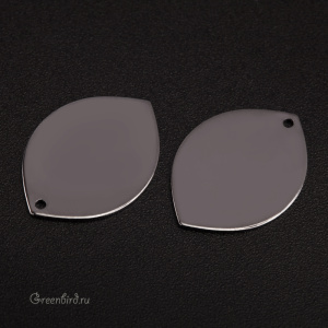 Подвеска "Монисто", gunmetal, 1 шт. (#SVA-BASE-353T)