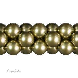 Swarovski 5811 Жемчуг с расширенным отверстием 12 мм, светло-зеленый (#293), 1 шт.