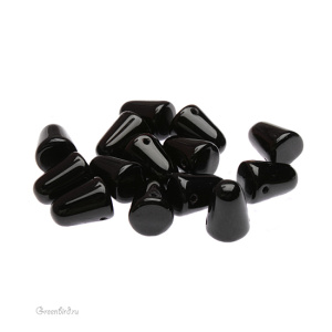 Gum Drops 7,5x10mm, Jet, 10 гр (#23980)