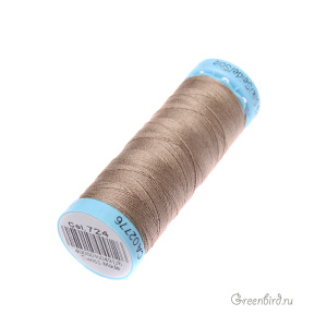 Шелковая нить Gutermann S303, 100м, арахис (#724)