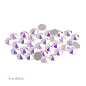 Swarovski 2088 Клеевые стразы круглые SS20, прозрачный радужный (#001AB), уп. 36 шт.