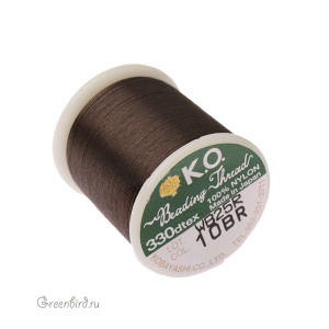 Нить K.O. катушка, Dark Brown (10BR)