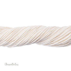 Жемчуг "Майорка" 2 мм, кремовый, нить (#SV1701-Maj-01)