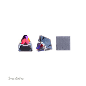 Swarovski 2419 Термостразы Шип квадратный 5x5 мм, вулкан (#001VOL), 1 шт.