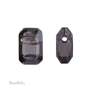 Swarovski 5514 Бусина Маятник 10х7 мм, серебряная ночь (#001SINI), 1 шт.