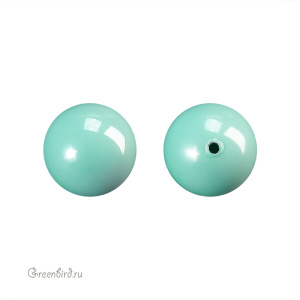 Swarovski 5818 Жемчуг полупросверленный 8 мм, нефритовый (#715), 1 шт.