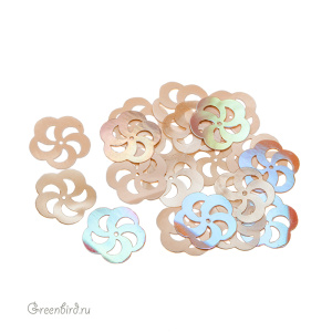 Пайетки LM Paris Fantasy 645R – Melange Beige Mix (#LMFAN_44)