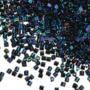 Бисер TOHO Triangle 11/0 металлизированный, туманность (#82), 10 г