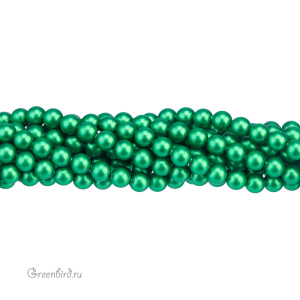 Swarovski 5810 Жемчуг 4 мм, эдем зеленый (#2014), уп. 50 шт.