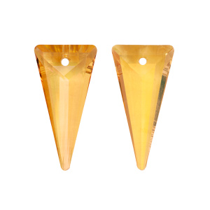 Crystalbird 6480 подвеска Шип 28 мм, Crystal Sunshine (#001SH)