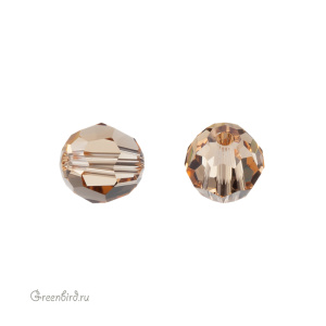 Swarovski 5000 Бусина круглая 5 мм, светлый колорадский топаз (#246), 1 шт.