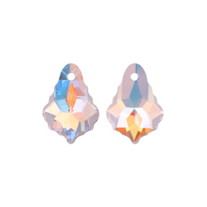 Crystalbird 6090 подвеска Барокко 16 мм, прозрачный с мерцающим эффектом (#001SI), 1 шт.