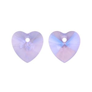 Crystalbird 6228Ð¡ Ð¿Ð¾Ð´Ð²ÐµÑÐºÐ° Heart 10 Ð¼Ð¼ â Violet MO (#371MOL), 1 ÑÑ. (#CBPN-0036)