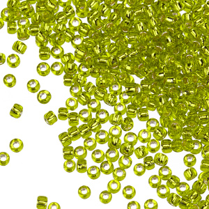 Бисер TOHO Round 8/0 внутреннее серебрение (#24), 10 г