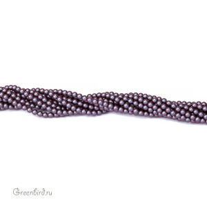 Swarovski 5810 Жемчуг 3 мм, иризирующий красный (#947), уп. 50 шт.