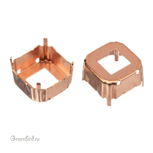 4480 Оправа для ювелирного кристалла Imperial FS 18 мм, томпак