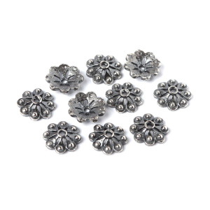 "Дети природы", чашечка, ант. серебро, 1 шт. (#С0501)