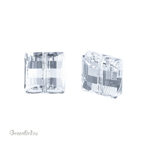 Swarovski 5624 Бусина со ступенчатой огранкой 14 мм, прозрачный (#001), 1 шт.
