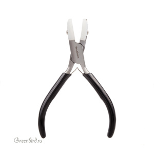 Плоскогубцы с прямыми концами и нейлоновыми наконечниками #PL566