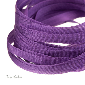 Шелковая лента AVAS Ruban de Soie 4 мм, фиолетовый, 3 м (#3335)