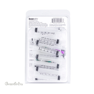 Набор шприцов 5 мл с насадками для работы со стразами (#GS115E)