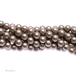 Swarovski 5810 Жемчуг 4 мм, платиновый (#459), уп. 50 шт.