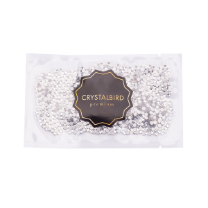 Crystalbird Клеевые стразы круглые SS10, прозрачный (#101), уп. 1440 шт.