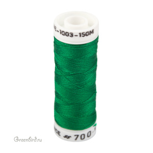 Шелковая нить AVAS Soie 1003, ярко-зеленый, 150 м (#700)