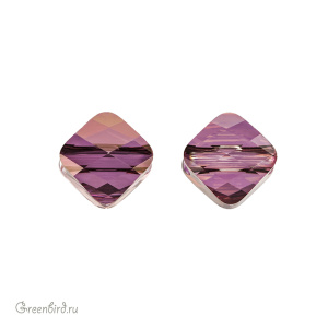Swarovski 5054 Бусина Мини Ромб 6 мм, сиреневая дымка (#001LISH), 1 шт.
