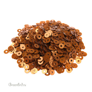 Пайетки 3мм плоские Brunito (#8169)