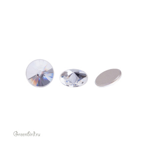 Swarovski 2006 Клеевые стразы Риволи 10 мм, прозрачный (#001), 1 шт.