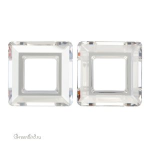 Swarovski 4439 Квадрат 30 мм, серебристая дымка (#001SSHA), 1 шт.
