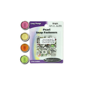 Кнопки Size 16, Pearl Bright, 20 шт. (#P75164)