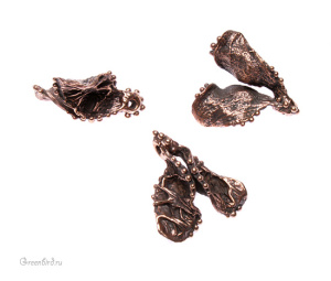 "Вальс цветов", подвеска, ант. бронза, 1 шт. (#0819)