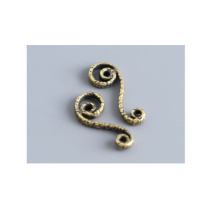 "Реликтовый лес", коннектор, ант. латунь, 1 шт. (#Л2629)