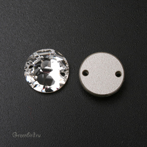 Swarovski пришивные 3288 Шатон 10 мм, прозрачный (#001), 1 шт.