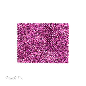 Swarovski 717441 Кристальная ткань Fine Rocks 40х30 мм, фуксия (#GP24417), 1 шт.